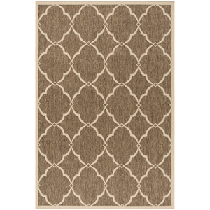 Safavieh Linden 100 5'1&quot x 7'6&quot Rug in Beige and Cream