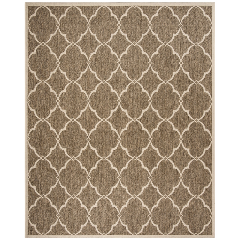 Safavieh Linden 100 8' x 10' Rug in Beige and Cream