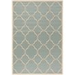 Safavieh Linden 100 4' x 6' Rug in Aqua and Cream