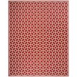 Safavieh Linden 100 8' x 10' Rug in Red and Creme