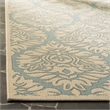 Safavieh Linden 100 2' x 8' Runner Rug in Red and Creme