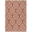 Safavieh Linden 100 4' x 6' Rug in Red and Creme
