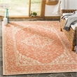 Safavieh Linden 100 4' x 6' Rug in Rust and Creme