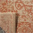 Safavieh Linden 100 8' x 10' Rug in Rust and Creme