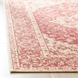 Safavieh Linden 100 9' x 12' Rug in Red and Creme