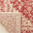 Safavieh Linden 100 9' x 12' Rug in Red and Creme