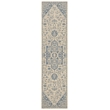 Safavieh Linden 100 2' x 8' Runner Rug in Red and Creme