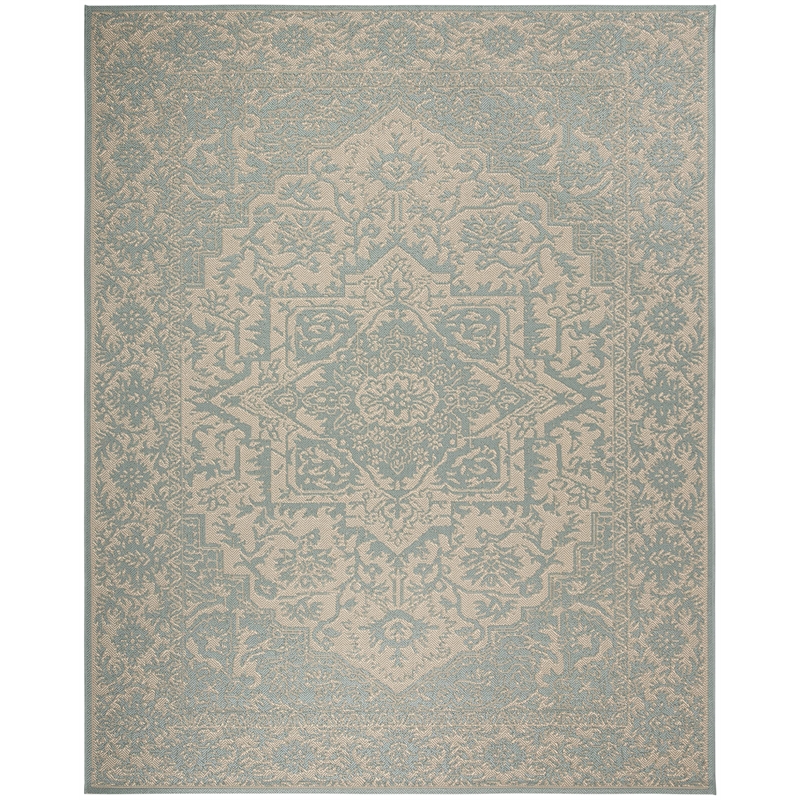 Safavieh Linden 100 8' x 10' Rug in Red and Creme