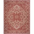 Safavieh Linden 100 9' x 12' Rug in Red and Creme