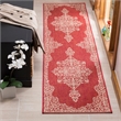 Safavieh Linden 100 9' x 12' Rug in Red and Creme