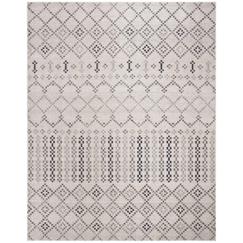 Safavieh Montage 9' x 12' Rug in Gray and Charcoal