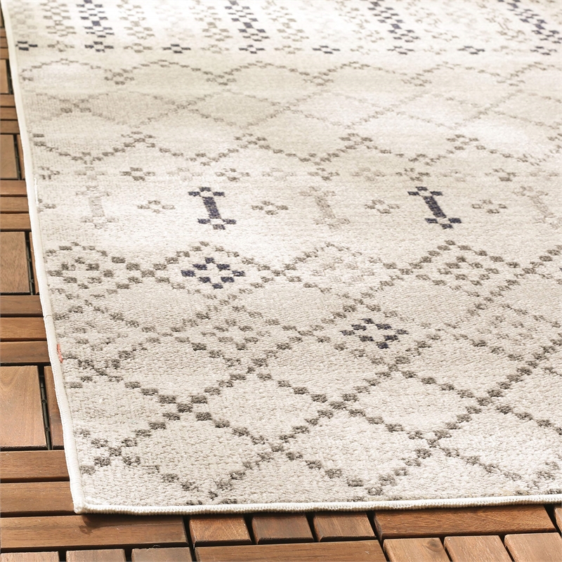 Safavieh Montage 9' x 12' Rug in Gray and Charcoal