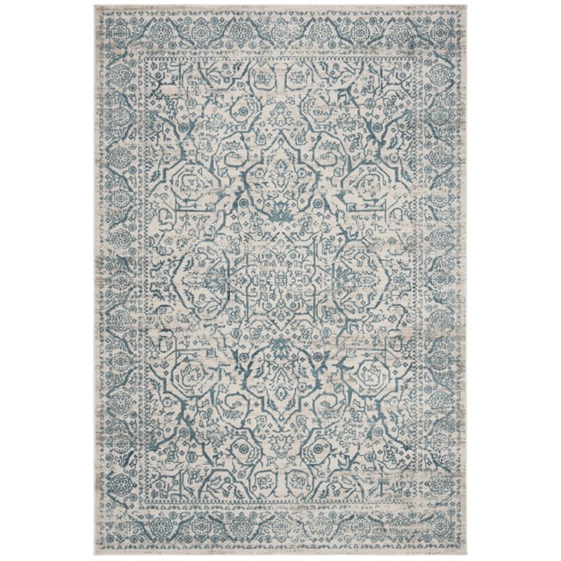Safavieh Princeton 8' x 10' Rug in Blue and Beige