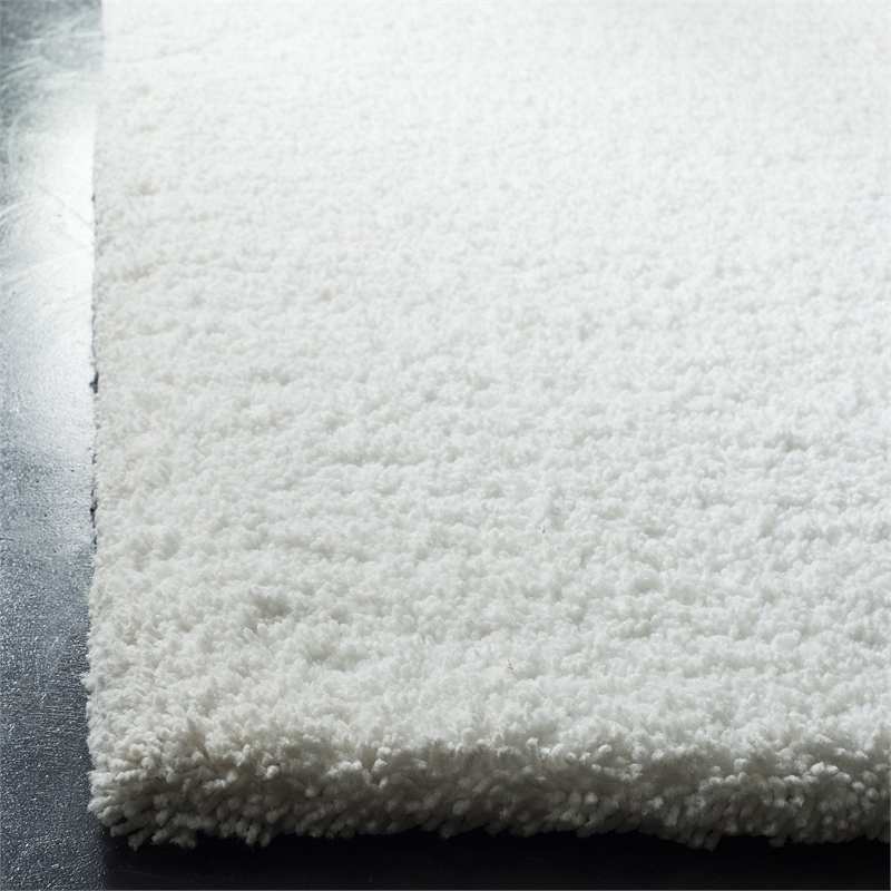 Safavieh SGU-Ultimate 3' x 5' Hand Tufted Shag Rug in Ivory