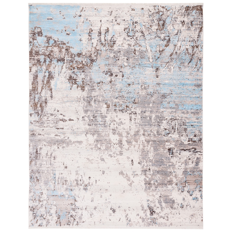Safavieh Vintage 8' x 10' Rug in Gray and Blue