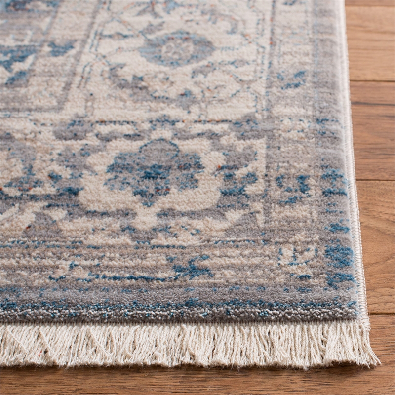 Safavieh Vintage 3' x 5' Rug in Gray and Blue