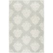 Safavieh Abstract 5' x 8' Hand Tufted Wool Rug in Aqua and Ivory