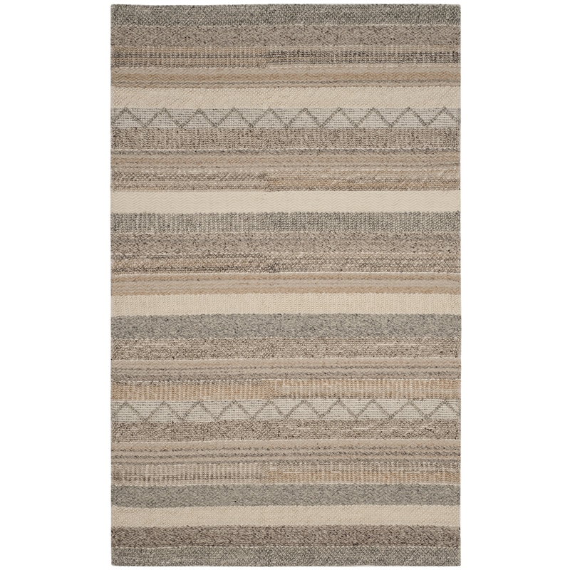 Safavieh Natura 11' x 15' Hand Woven Wool Rug in Beige