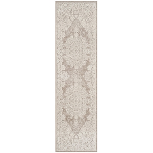 Safavieh Reflection 2'3&quot x 12' Runner Rug in Beige and Cream