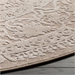 Safavieh Reflection 5' Round Rug in Beige and Cream