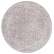 Safavieh Reflection 5' Round Rug in Beige and Cream