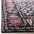 Safavieh Adirondack 6' x 9' Rug in Black and Fuchsia
