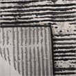 Safavieh Lurex 2' x 8' Runner Rug in Black and Gray