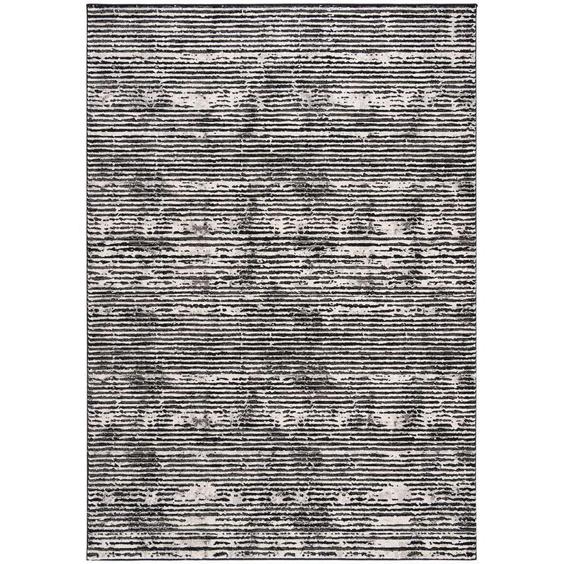 Safavieh Lurex 4' x 6' Rug in Black and Gray