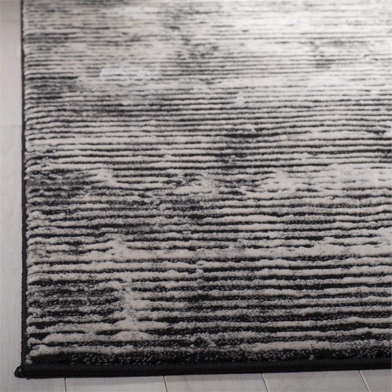 Safavieh Lurex 8' x 10' Rug in Black and Gray