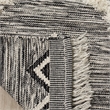 Safavieh Kenya 3' x 5' Hand Knotted Wool Rug in Black and Ivory