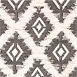 Safavieh Kenya 3' x 5' Hand Knotted Wool Rug in Black and Ivory