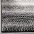 Safavieh Lurex 2' x 8' Runner Rug in Black and Ivory