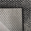 Safavieh Lurex 2' x 8' Runner Rug in Black and Ivory
