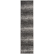 Safavieh Lurex 2' x 8' Runner Rug in Black and Ivory