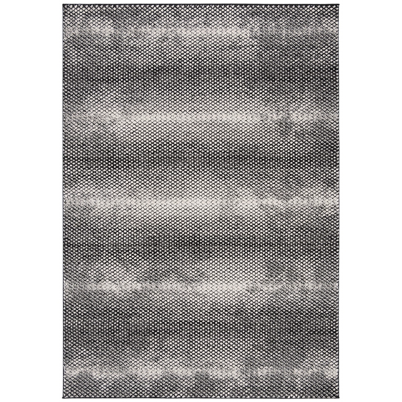 Safavieh Lurex 8' x 10' Rug in Black and Ivory