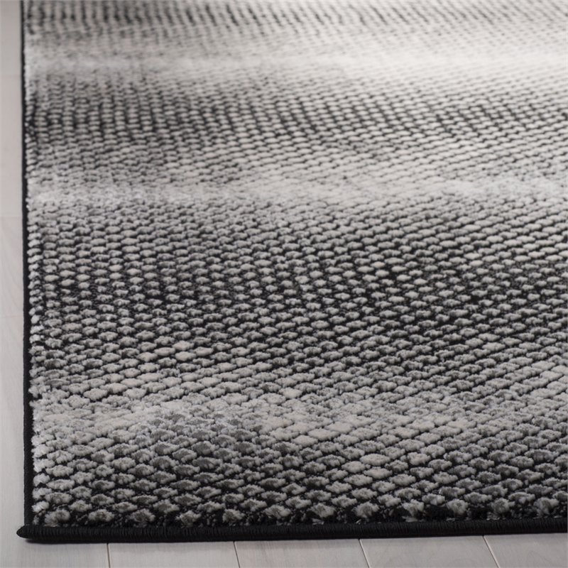 Safavieh Lurex 9' x 12' Rug in Black and Ivory