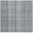Safavieh Abstract 6' Square Hand Tufted Rug in Blue