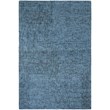 Safavieh Abstract 6' Square Hand Tufted Wool Rug in Blue
