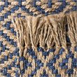 Safavieh Natural Fiber 2' x 3' Hand Woven Jute Rug in Tropical Blue