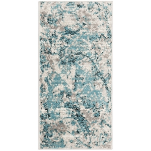 Safavieh Skyler 2' x 4' Rug in Blue and Ivory