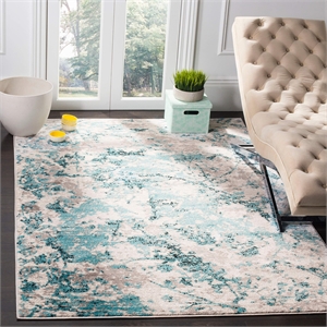 Safavieh Skyler 3' x 5' Rug in Blue and Ivory