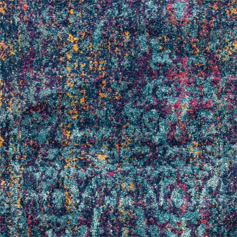 Safavieh Granada 10' x 14' Rug in Blue and Red