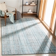 Safavieh Abstract 6' Square Hand Tufted Rug in Camel and Black