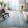 Safavieh Abstract 6' Square Hand Tufted Rug in Camel and Black