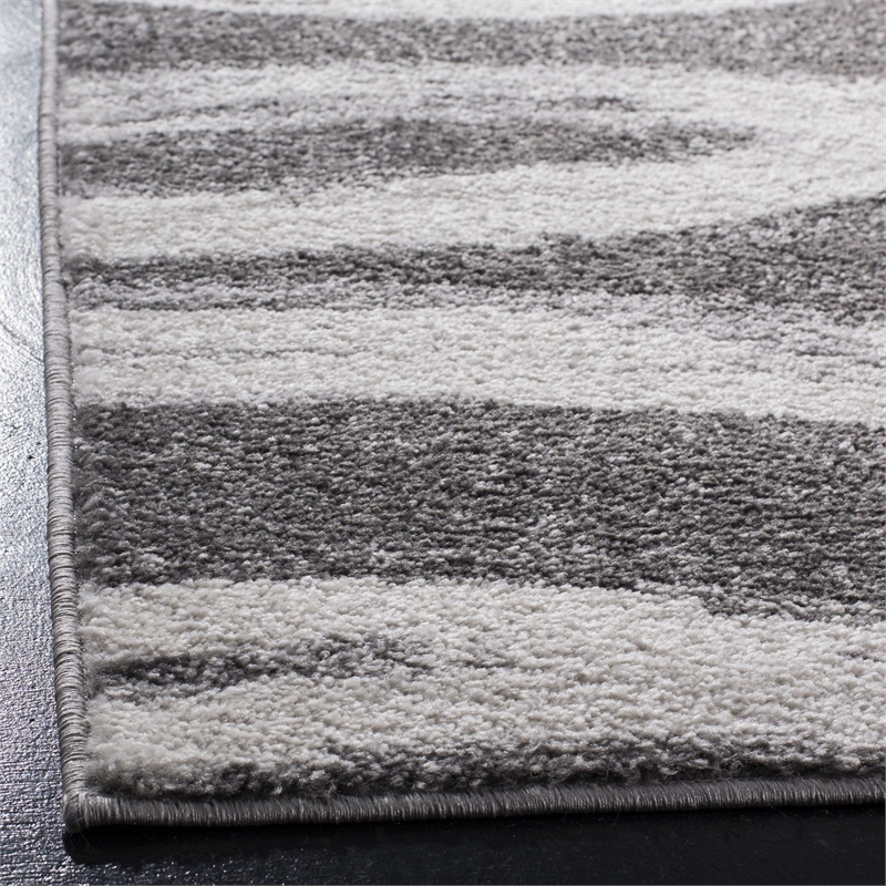 Safavieh Adirondack 10' x 14' Rug in Charcoal and Ivory
