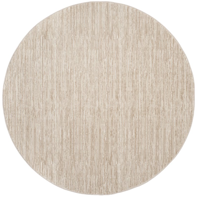 Safavieh Vision 9' Round Rug in Cream
