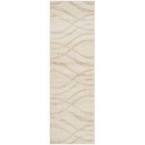 safavieh adirondack 2'6&quot x 10' runner rug in cream and champagne