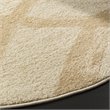 Safavieh Adirondack 4' Round Rug in Cream and Champagne