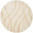 Safavieh Adirondack 4' Round Rug in Cream and Champagne