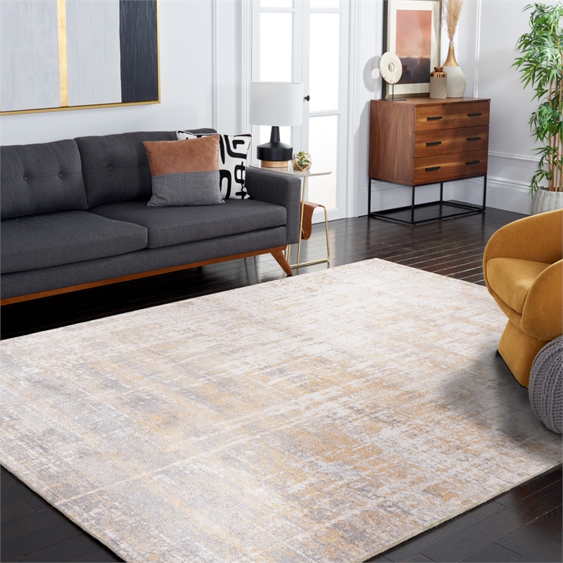 Safavieh Adirondack 8' x 10' Rug in Cream and Gold